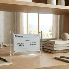 Zman & Et Daily Zmanim Display